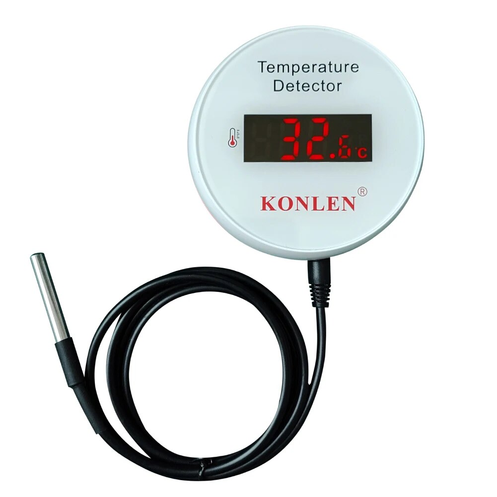 Smart Home Thermostat - KONLEN Tuya Wifi Temperatursensor 3m Sondendraht