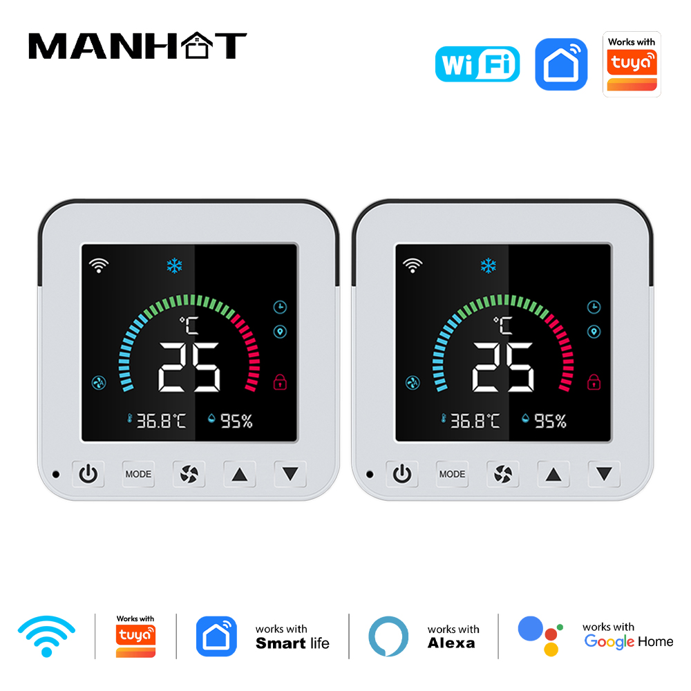 Smart Home Thermostat - MANHOT Smart Thermostat WiFi AC Klimaanlage