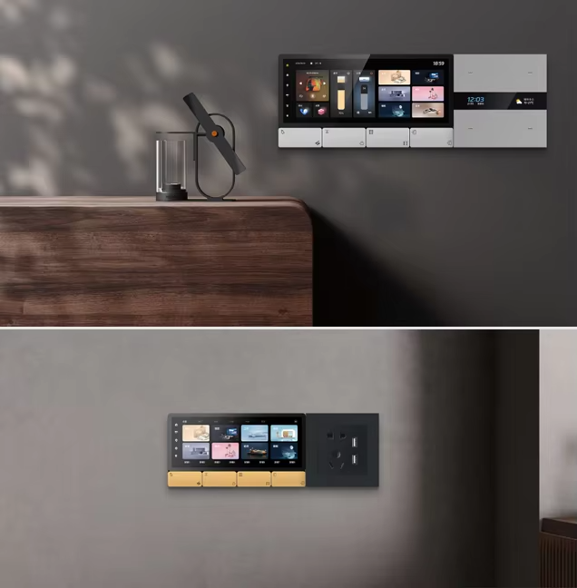 Smart Home Panel - F5 Tuya UK Touchscreen Musikplayer Host