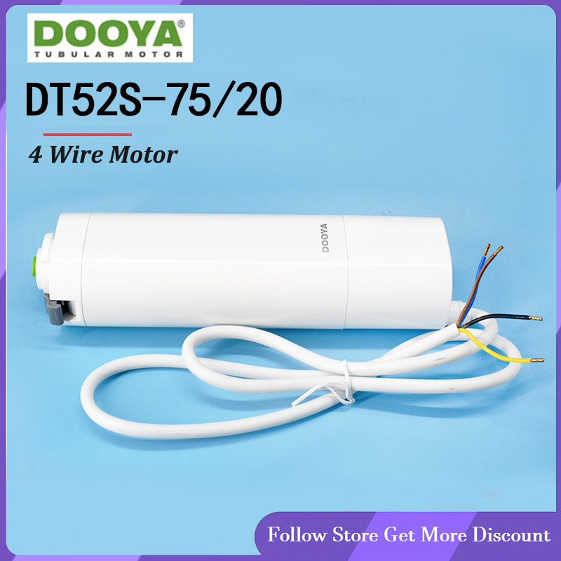 Smart Home Fibaro - Dooya DT52S 75 W elektrischer Vorhangmotor,