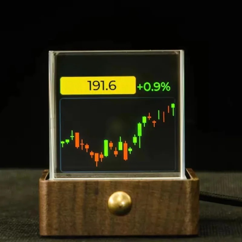 Smart Home Network Rack - Intelligentes Hologramm, große Uhr, holografisches elektronisches