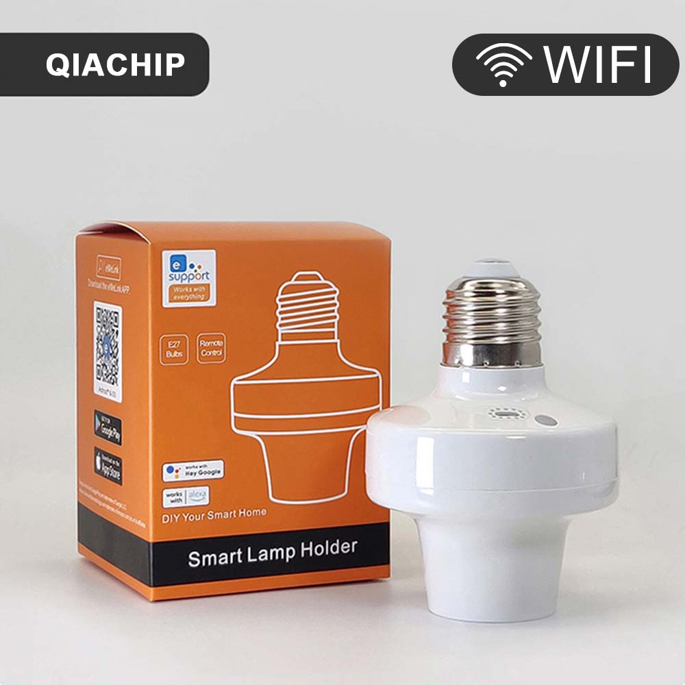 Voice Control Light Bulb - EWelink E27 Lampenfassung Fernbedienung WiFi APP
