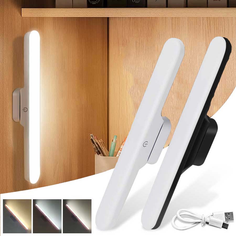 Smart Night Light - LED wiederaufladbare intelligente 3-stufige dimmbare Lichtspiegel