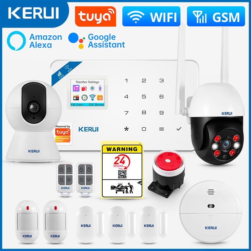 Smart Home Cctv Camera - KERUI W181 Alarm System Security Home