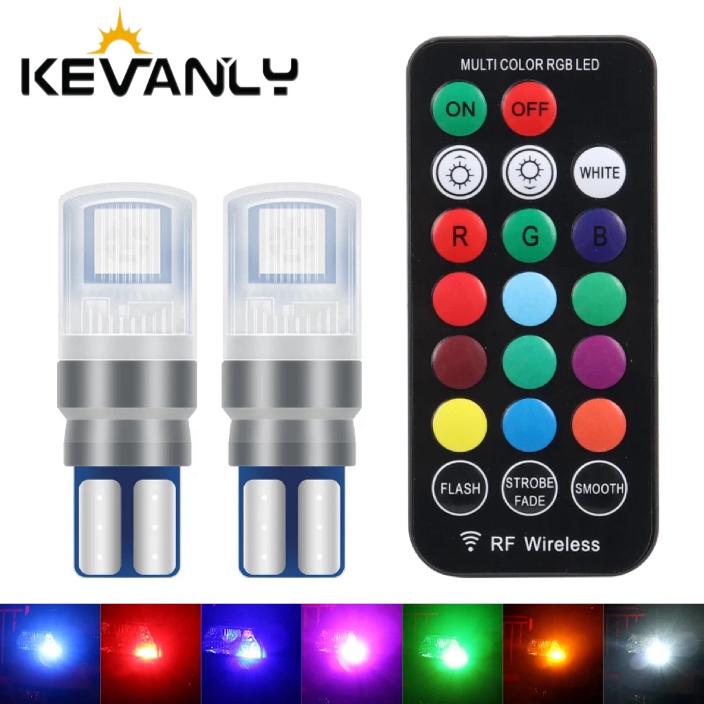 Voice Control Light Bulb - Fernbedienung mit 2 stücke rgb t10