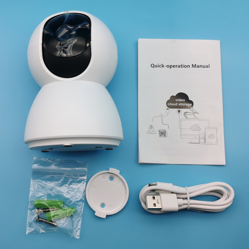 Smart Home Cctv Camera - Tuya 2MP Smart IP-Kamera Überwachungs-PTZ-Kamera 2,4G