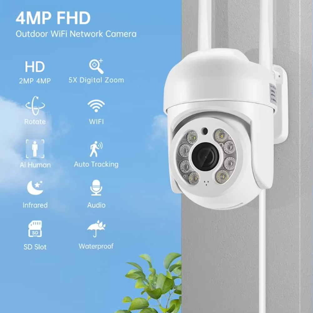 ICsee 4MP Kabellose PTZ-Sicher – Smart Home Cctv Camera Bewertung und Preis