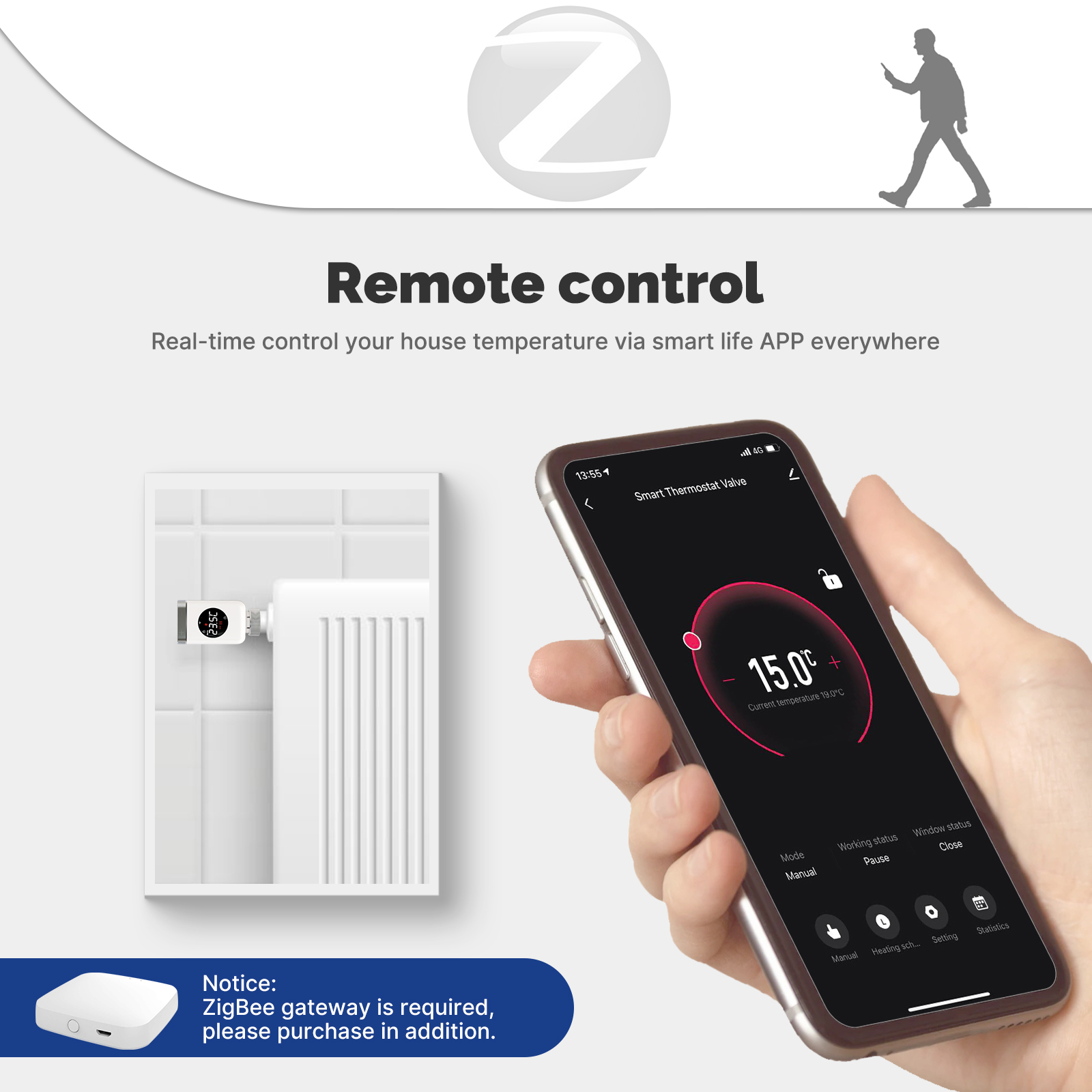 MOES Tuya Smart Wifi/ZigBee Th – Smart Home Thermostat Bewertung und Preis