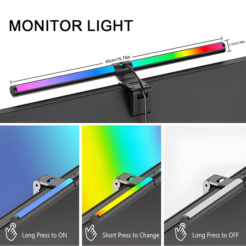 LED-Monitorleuchte mit Fernbed – Voice Control Light Bulb Bewertung und Preis