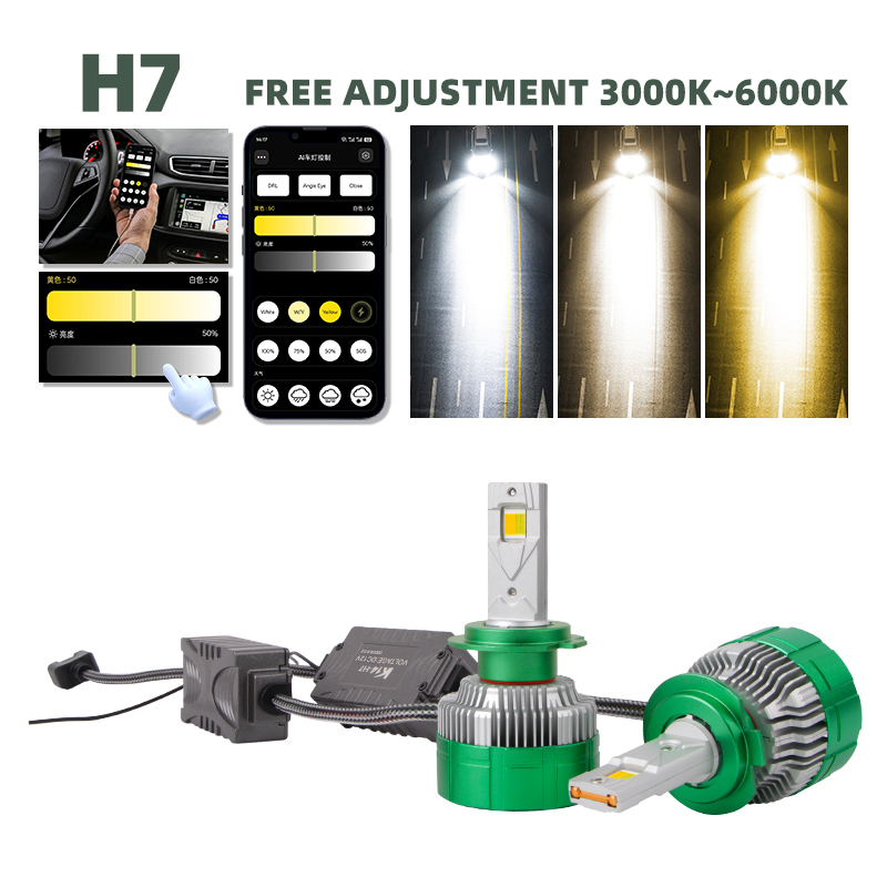 Bestseller H8 H7 Led Scheinwer – Voice Control Light Bulb Bewertung und Preis