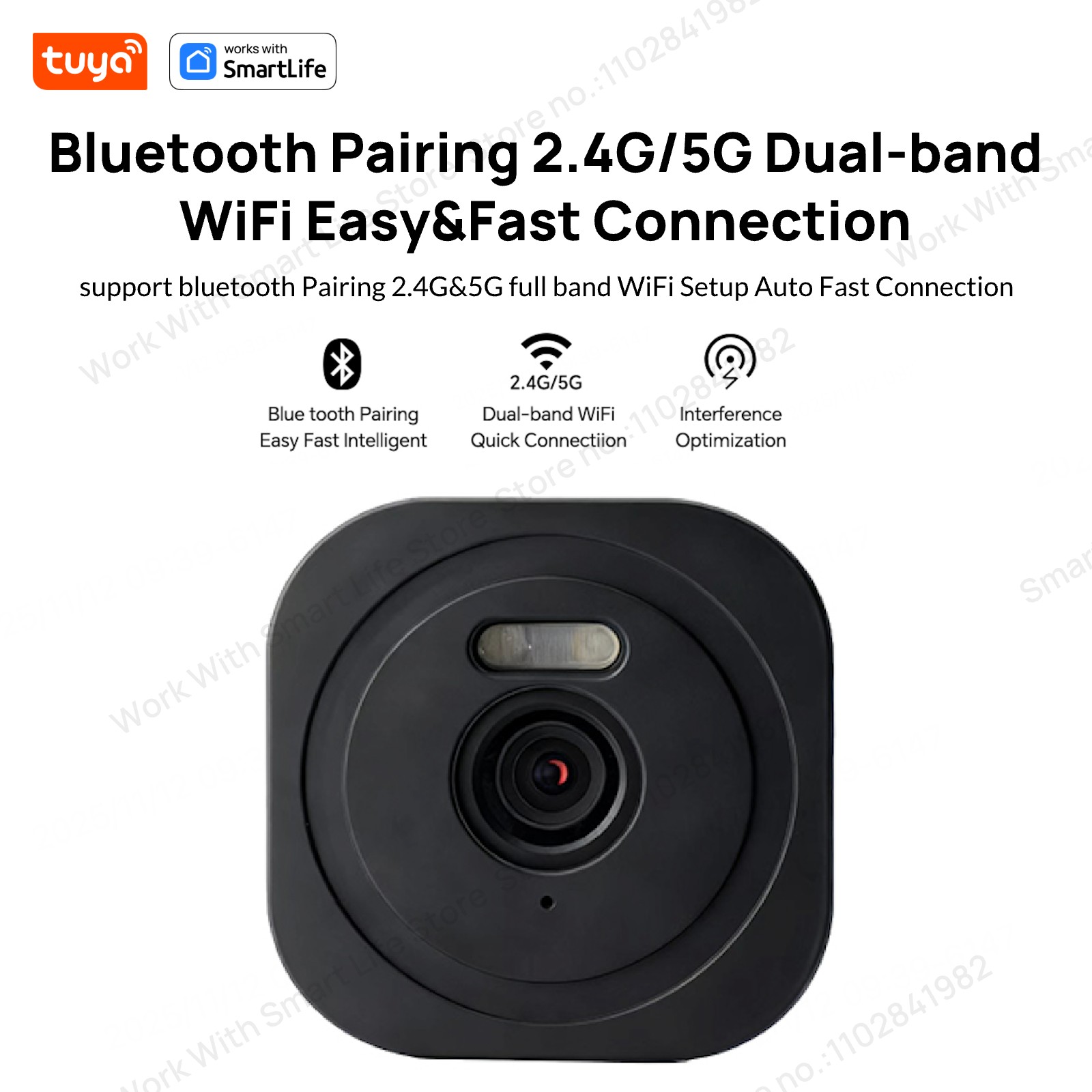 3MP 2K Tuya-Fensterkamera, 2,4 – Smart Home Cctv Camera Bewertung und Preis