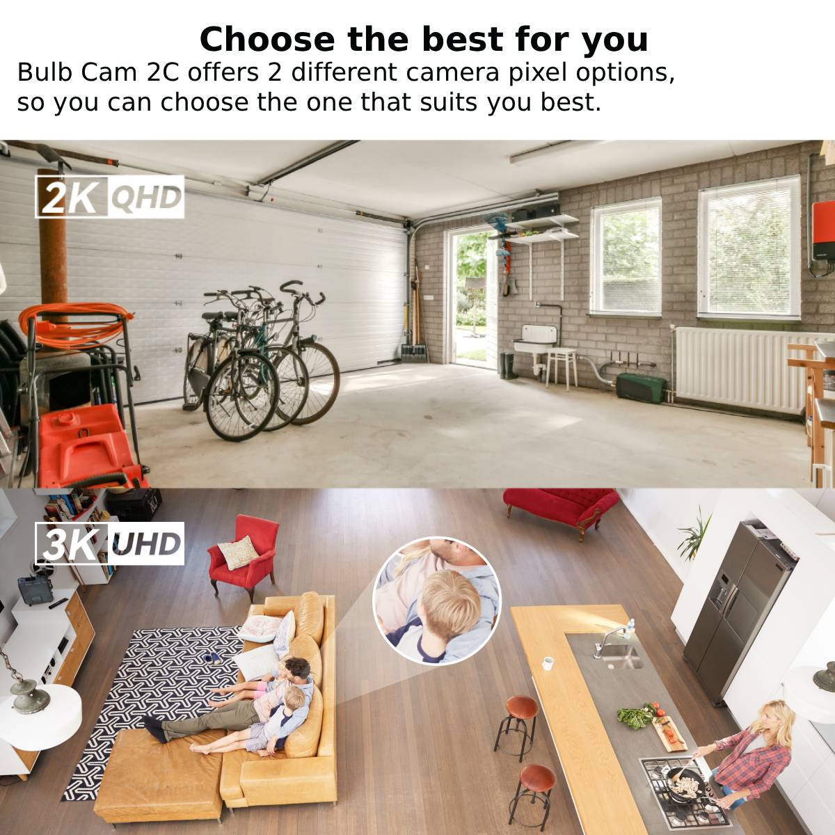 IMOU Bulb Cam 2C 3MP/5MP 2K/3K – Smart Home Cctv Camera Bewertung und Preis