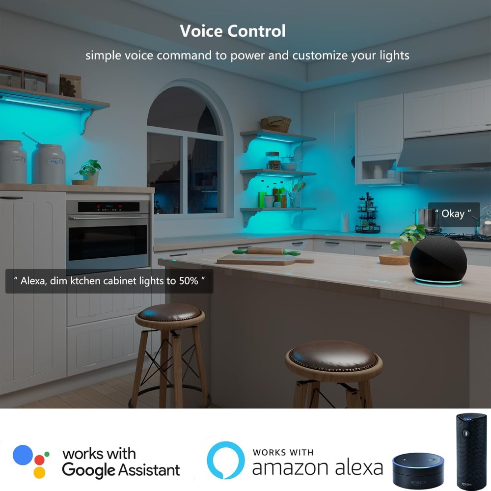 DC12V RGB Farbe Unter Schrank  – Smart Night Light Bewertung und Preis
