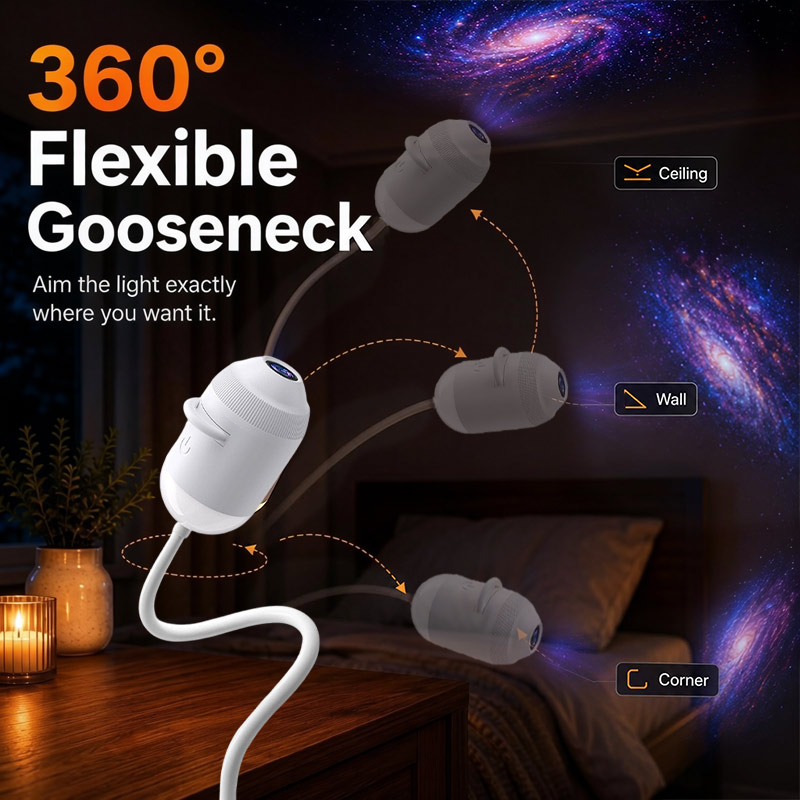 Holographischer 5D-Stern-Galax – Smart Night Light Bewertung und Preis
