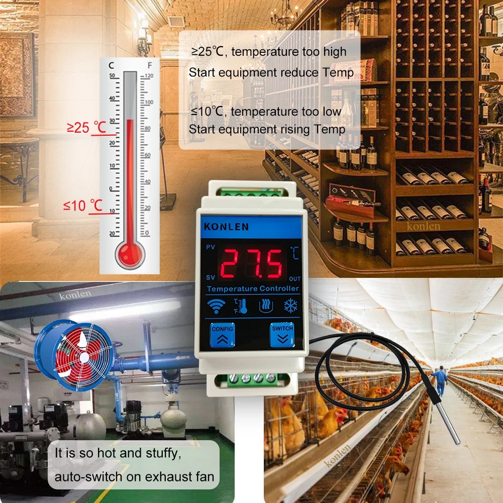 Tuya WIFI Temperatur Sensor Th – Smart Home Thermostat Bewertung und Preis