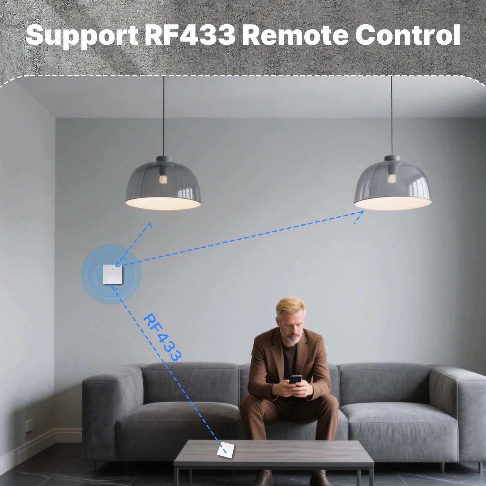 MOES WiFi+RF433 Smart Touch-Sc – Smart Home Panel Bewertung und Preis