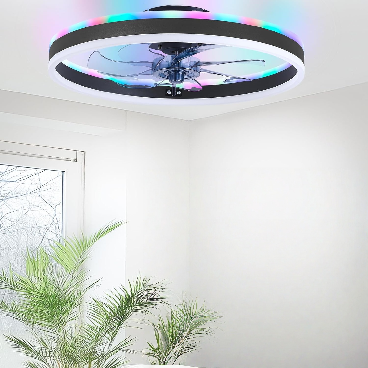 Intelligente RGB-Deckenventila – Smart Ceiling Fan Bewertung und Preis