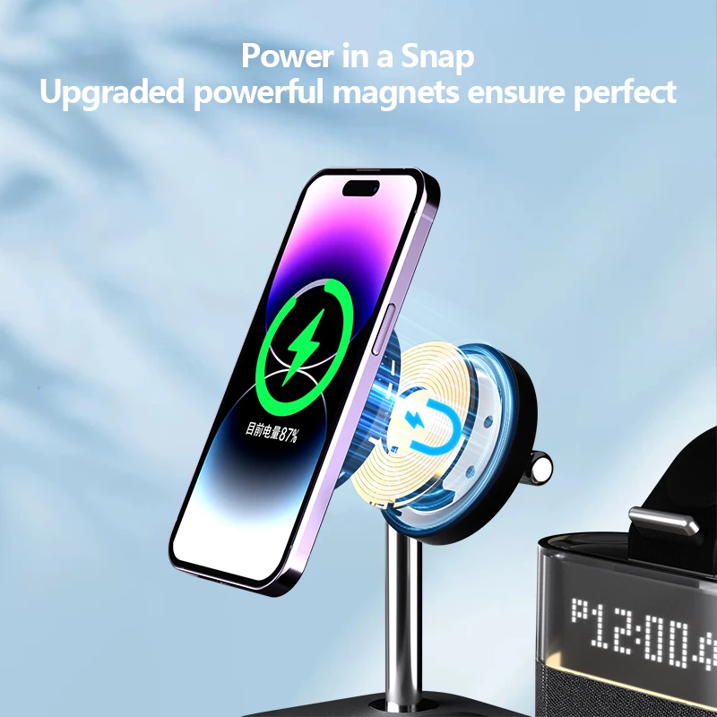Neue 5-in-1 kabellose Ladestat – Smart Night Light Bewertung und Preis