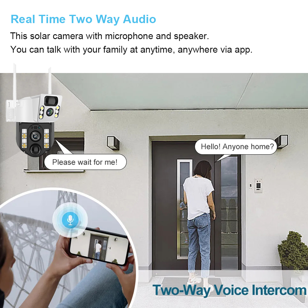 Wifi/4g solar kamera ip cctv ü – Smart Home Cctv Camera Bewertung und Preis
