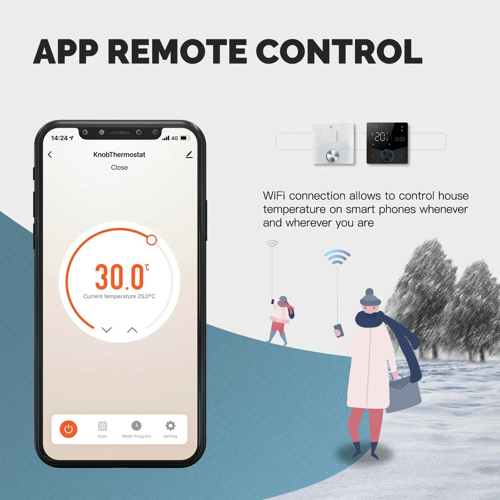 MOES Tuya WiFi Smart Knob Ther – Smart Home Thermostat Bewertung und Preis