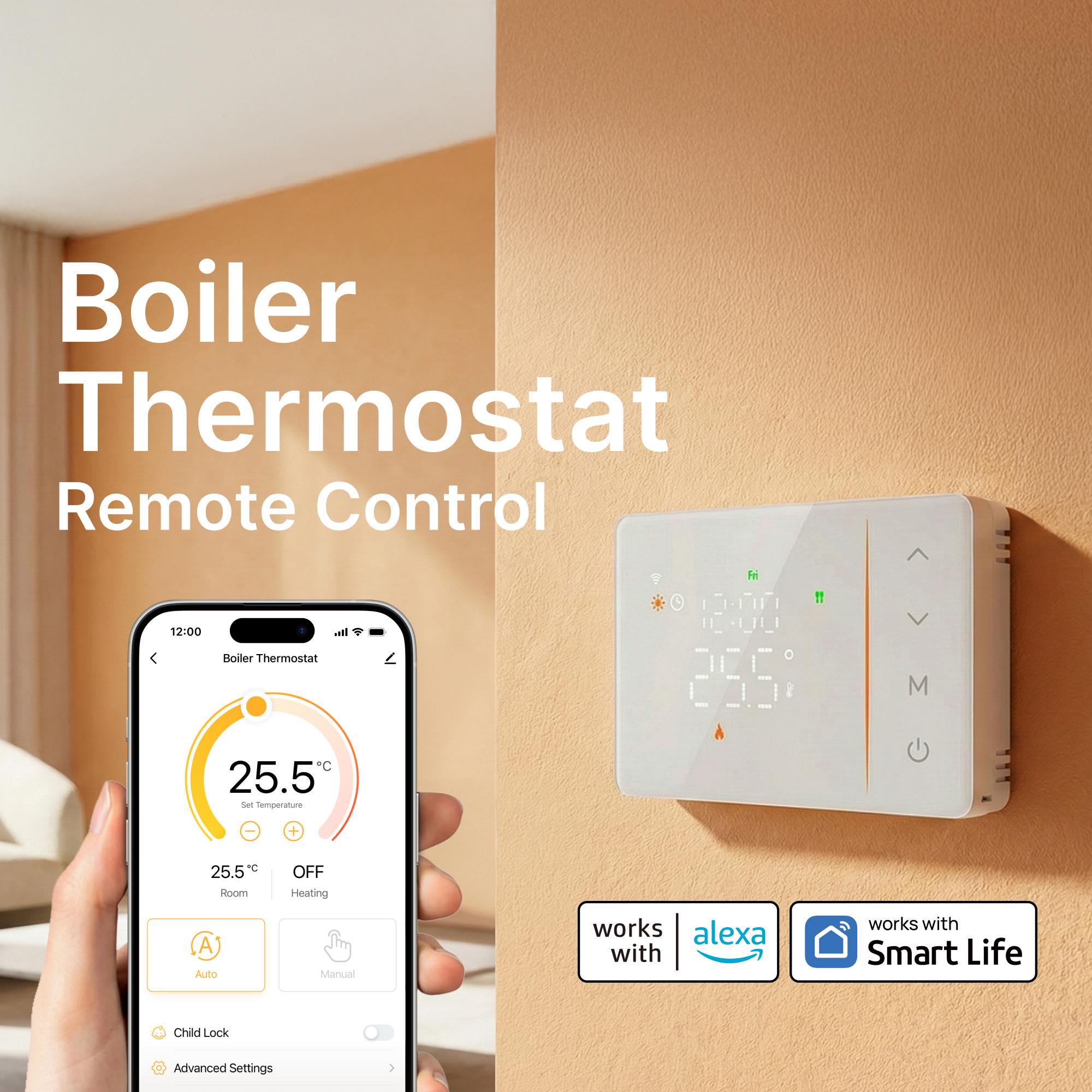 Tuya Smart WLAN-Thermostat mit – Smart Home Thermostat Bewertung und Preis