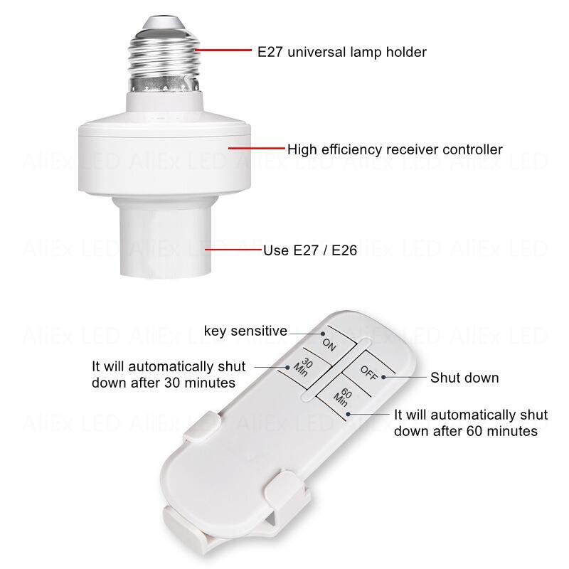E27 LED Lampe RF 433 MHz Smart – Voice Control Light Bulb Bewertung und Preis