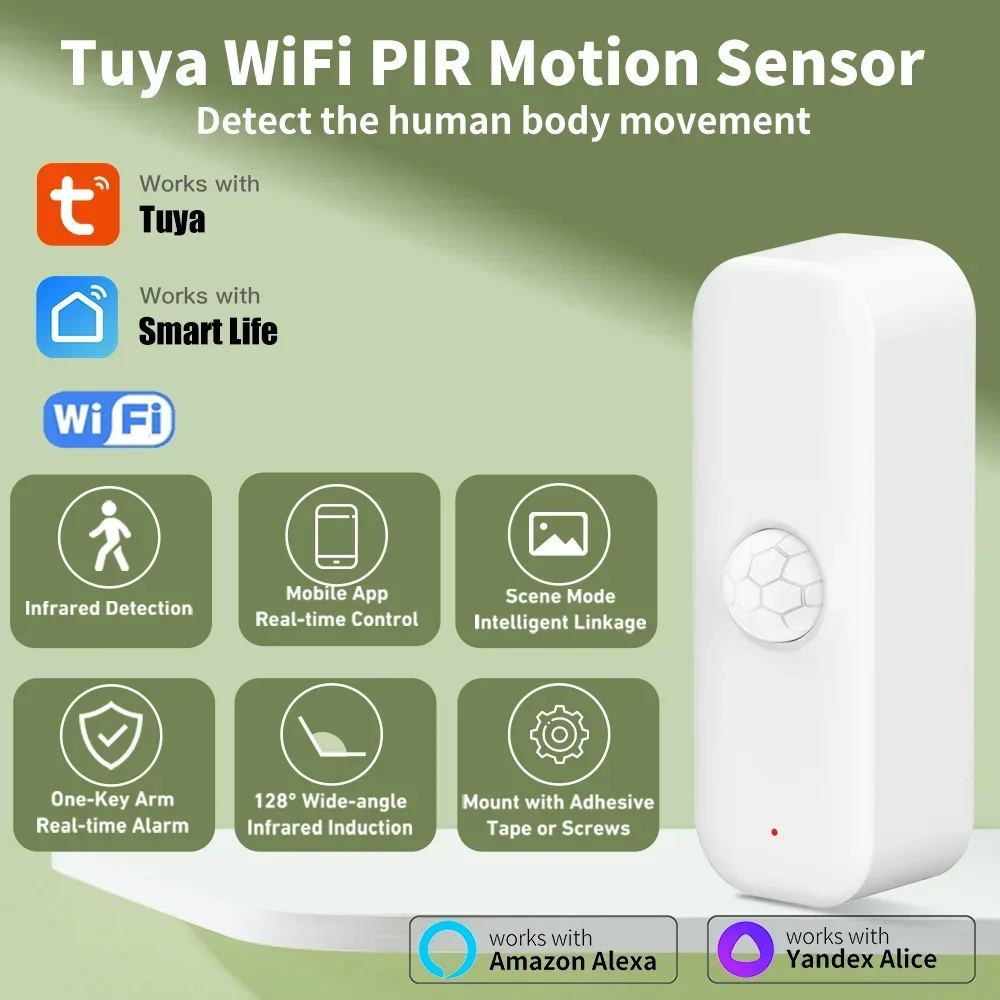 Tuya WiFI Motion Sensor PIR Sm – Smart Home Tools Bewertung und Preis
