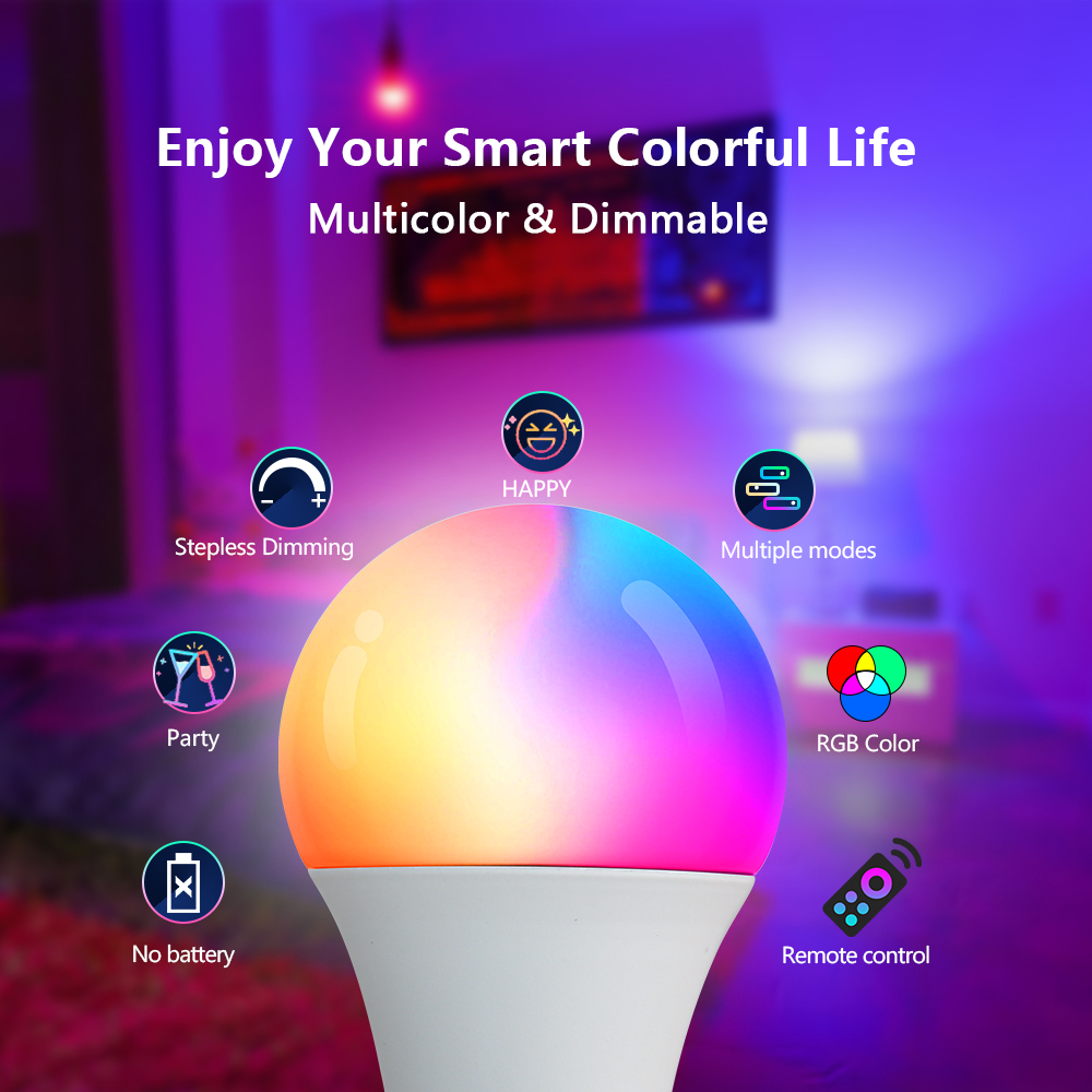 16 Farben RGB-Glühbirne LED Me – Voice Control Light Bulb Bewertung und Preis